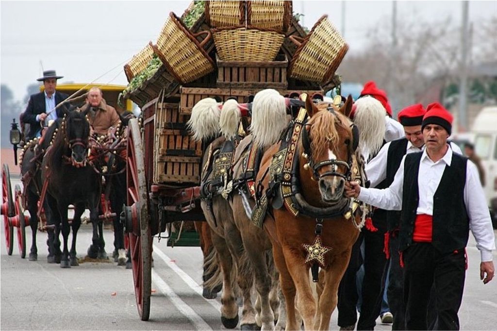 Fiestas y desfiles de San Antonio Abad en España